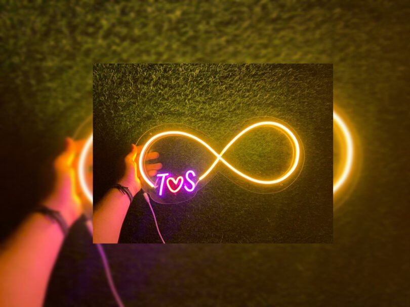 Customised Infinity Love Lights