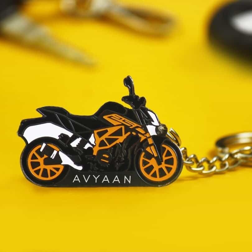 Customised Bike Keychain