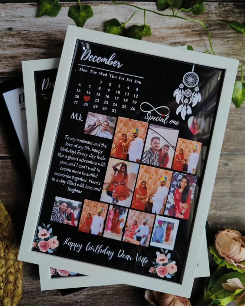 Customized Calendar Photo Frame for Birthday - Image 3